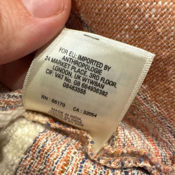 Anthropologie elevenses Shoreline Kimono small - Picture 9 of 9